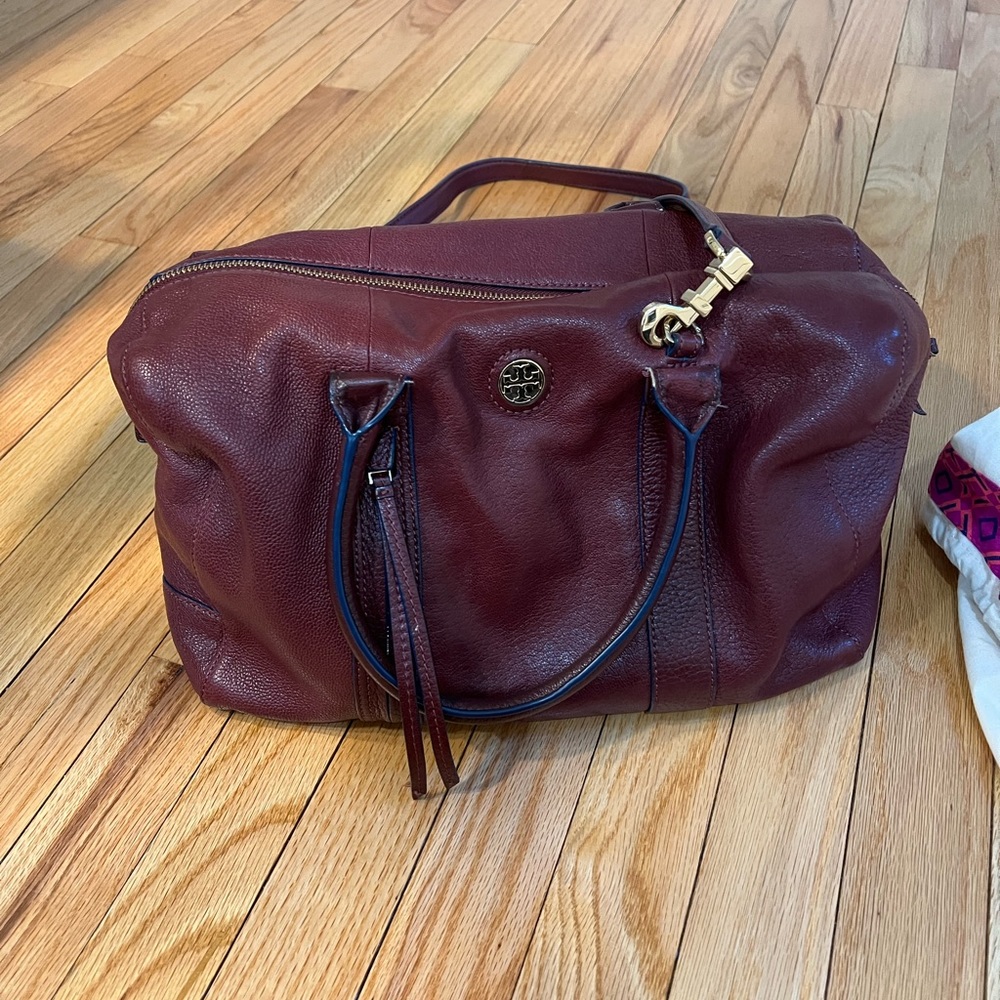 Maroon Tote/Crossbody